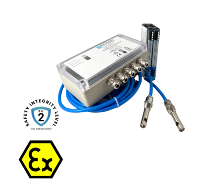 评估单元NLSW45-3 EX SIL2 Analog 模拟量输出，适用于具SIL2认证的ATEX区域流量监测